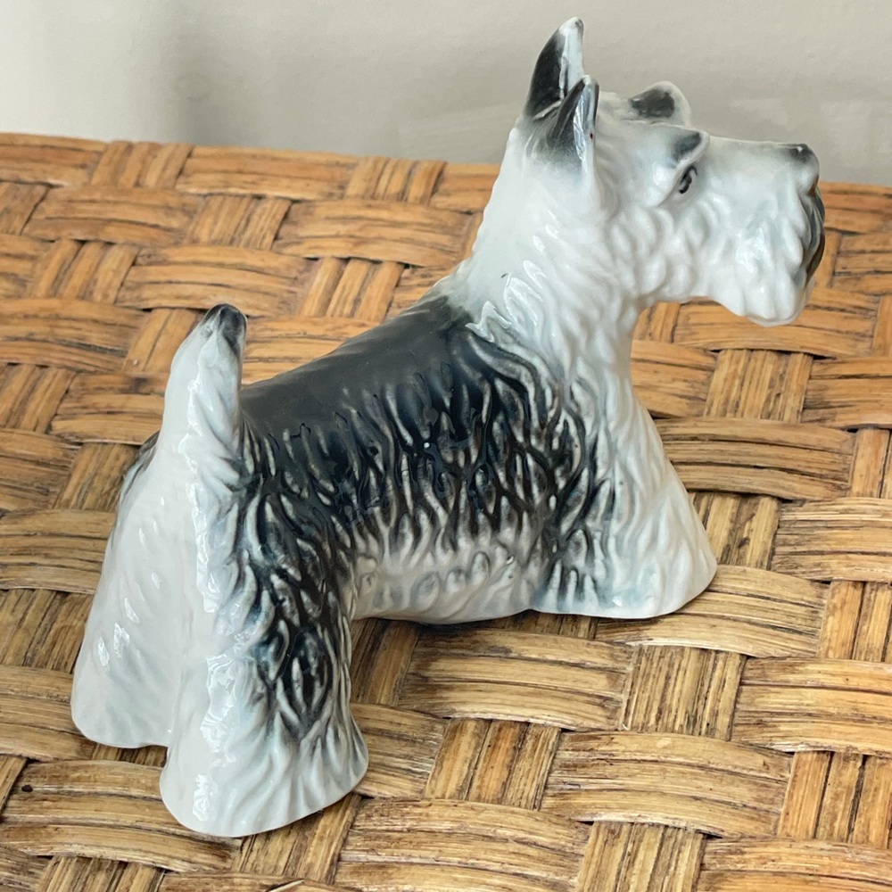 Vintage Ceramic Scotty Dog Figurine - Picture 6 of 12
